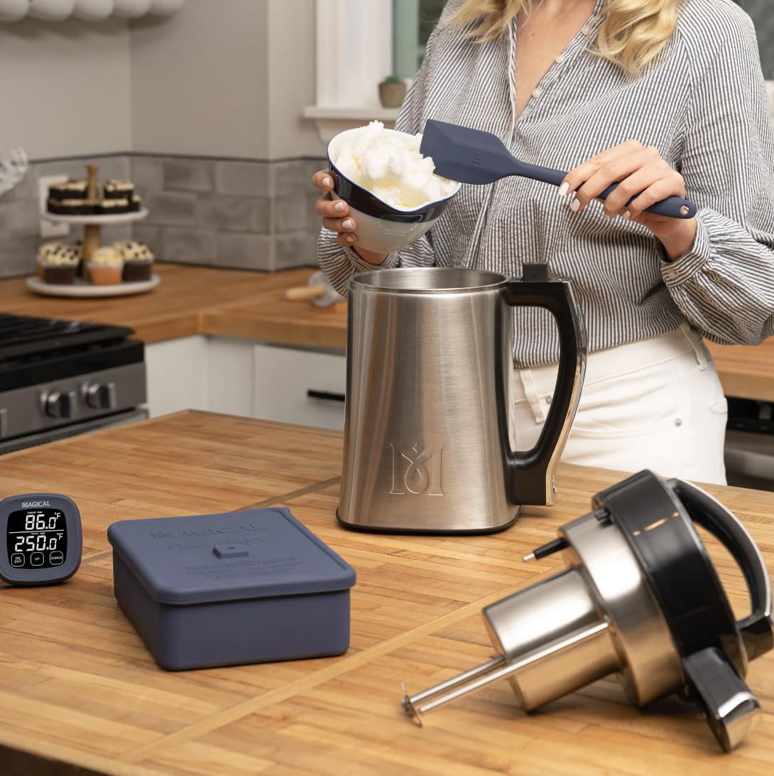 Magical Butter MB2E Machine – Easy Automated Infuser for Oils, Butters, Tinctures & More – Hands-Free Kitchen Botanical Extractor