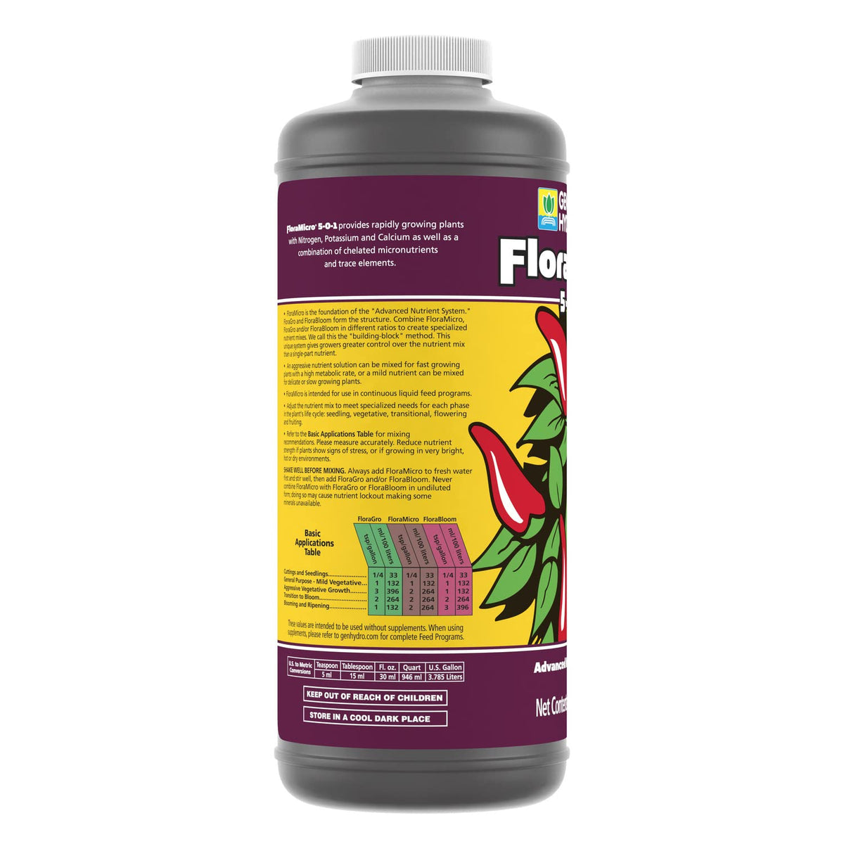 General Hydroponics FloraSeries Nutrients and Trial Packs