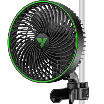 VIVOSUN AeroWave Oscillating Clip Fans, Size and Pack Options