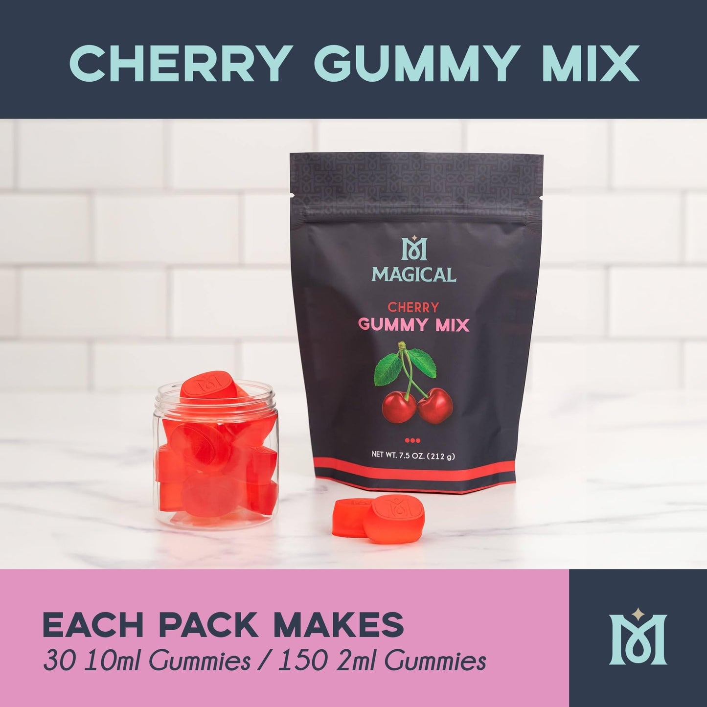 Magical Butter Normal Gummy Mix 4 Pack – Watermelon & Orange – Easy, Warm-Water Candy Mix for Homemade Gummies