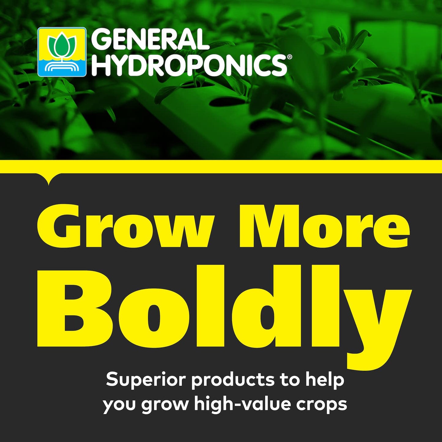 General Hydroponics HGC718807 FloraNova Grow 7-4-10, Robust Strength Of Dry Fertilizer But In Rapid Liquid Form Use For Hydroponics, Soilless Mixtures, Containers & Garden Grown Plants, 2.5-Gallon