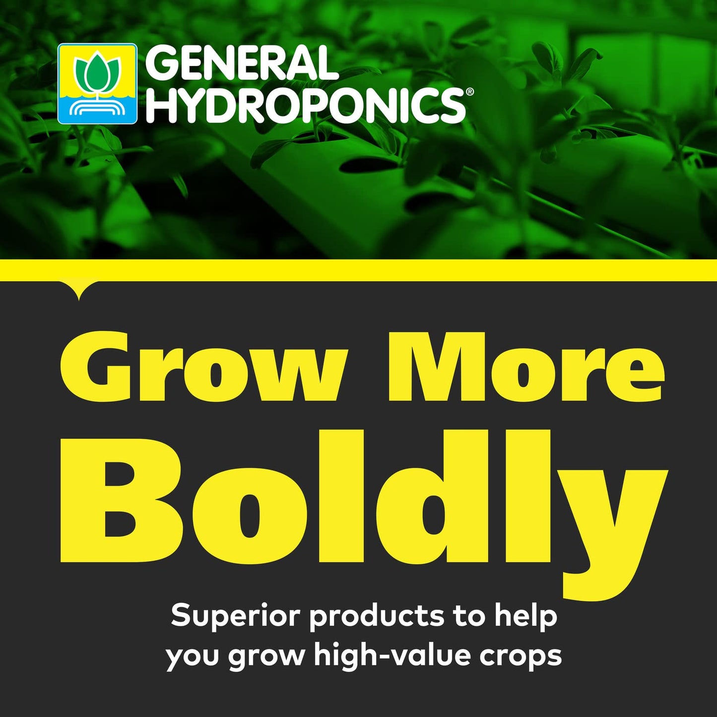 General Hydroponics pH Up and pH Down Liquids - Stabilize Nutrient pH in Hydroponics, 1 qt. Bottles