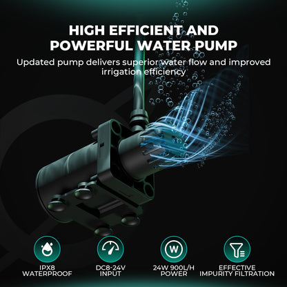 MARS HYDRO Auto Drip Irrigation Kits with 13 Gallon Foldable Bucket