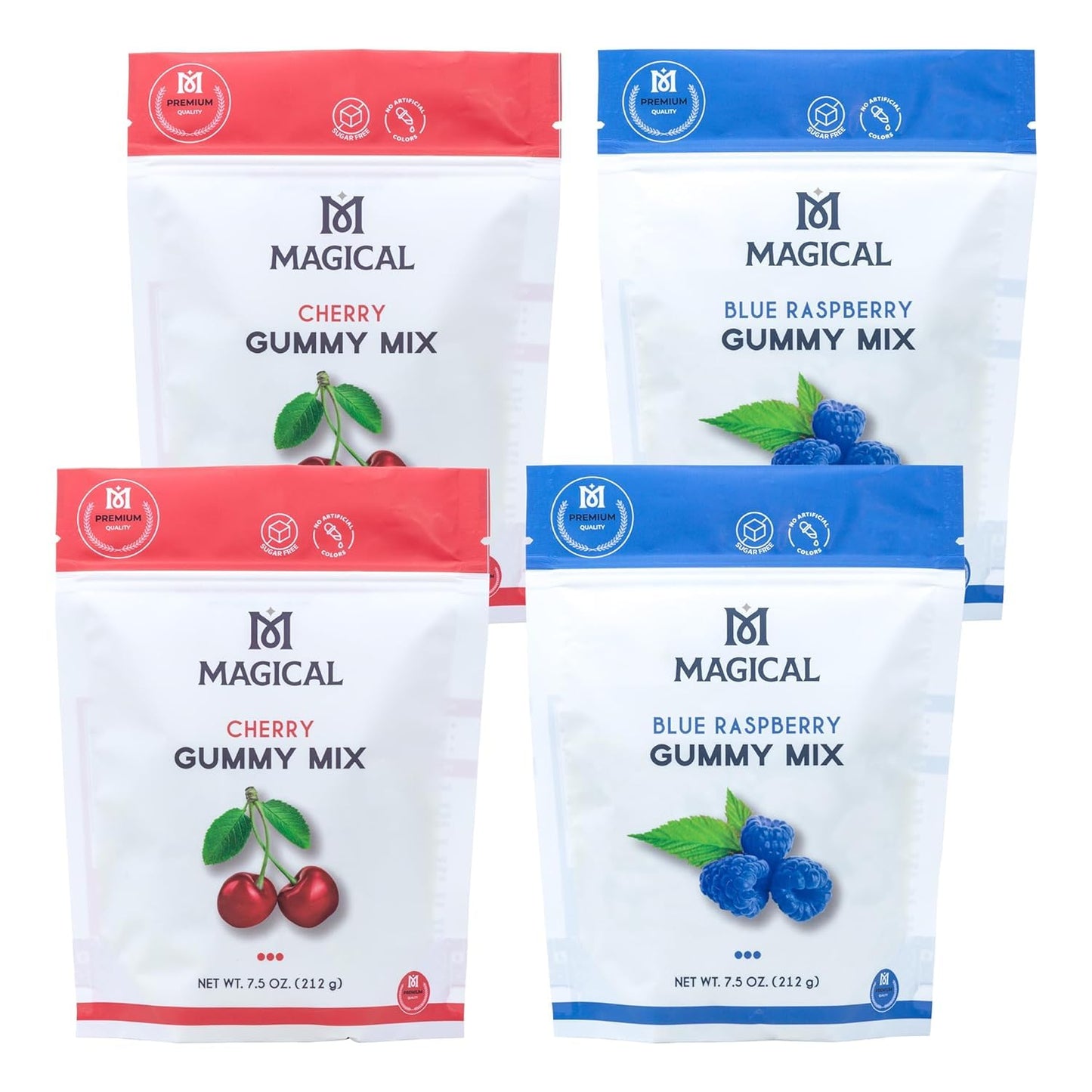 Magical Butter Premium Blue Raspberry Gummy Mix – Organic, Sugar-Free Gelatin Powder for Homemade Gummies – Easy-to-Use Candy Making Mix