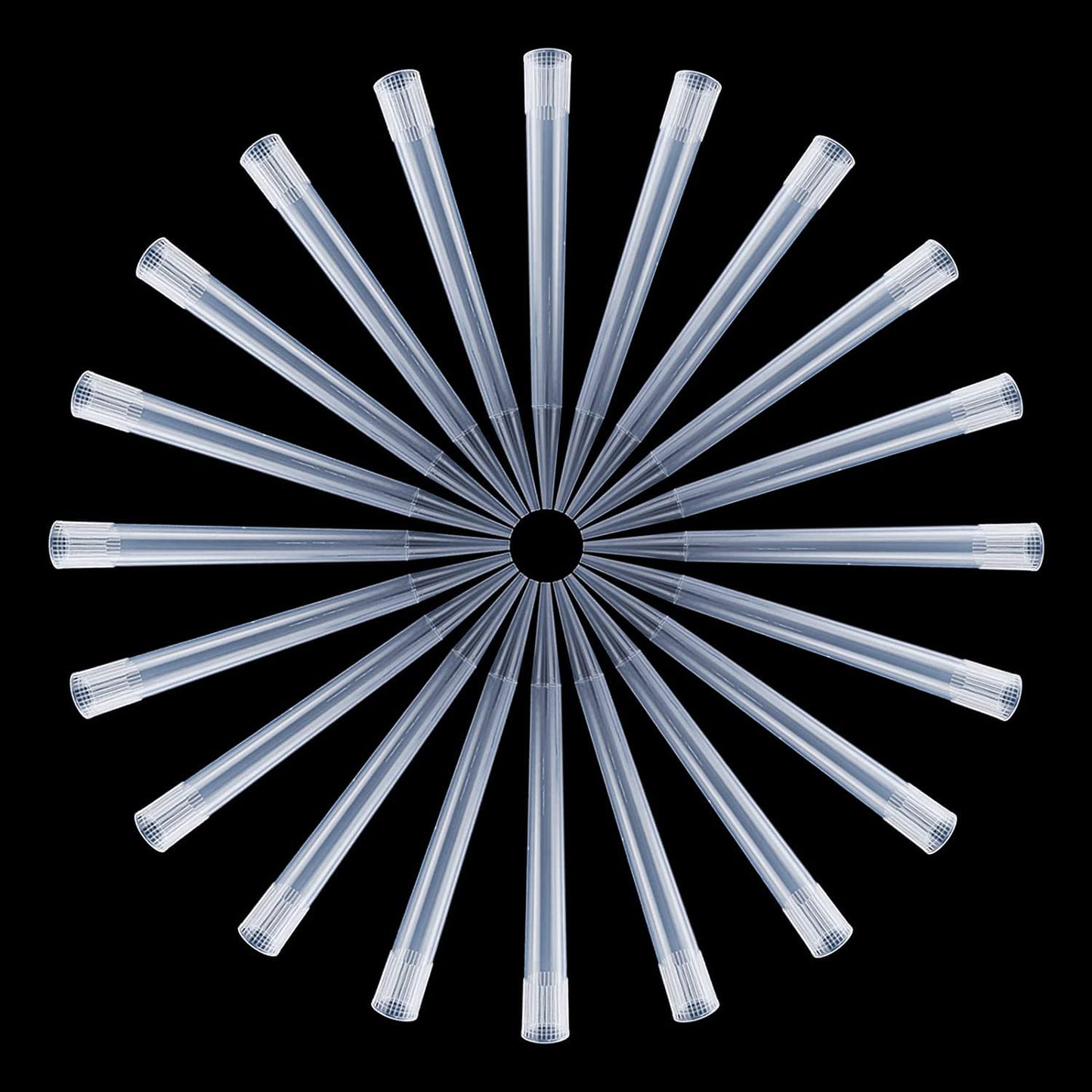 FOUR E'S SCIENTIFIC 10ml Pipette Tips Microchemical Disposable Liquid Pipettor Tips 10mL 100pcs Autoclavable Polypropylene (PP)