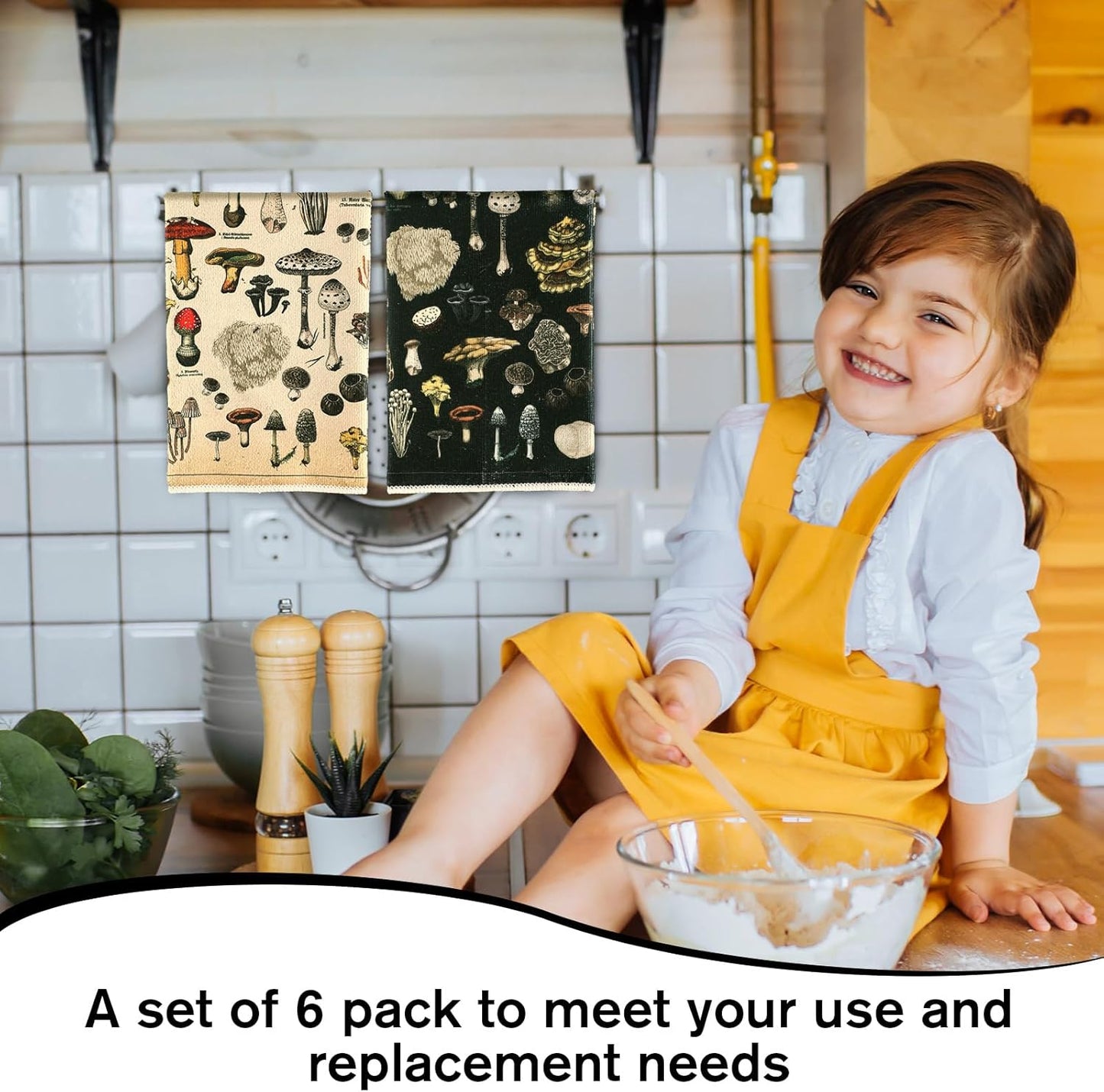 Mushrooms | Kitchen Towel Set