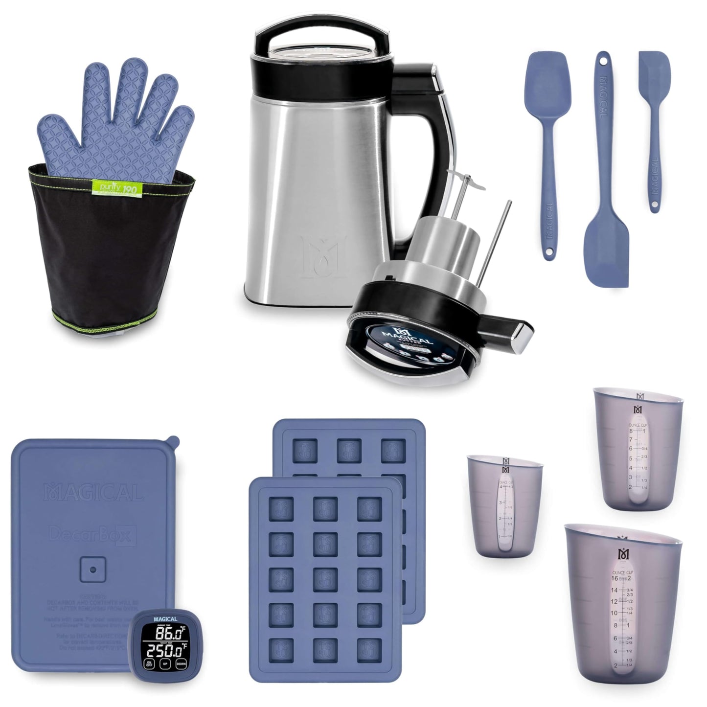 Magical Butter MB2E Machine – Easy Automated Infuser for Oils, Butters, Tinctures & More – Hands-Free Kitchen Botanical Extractor