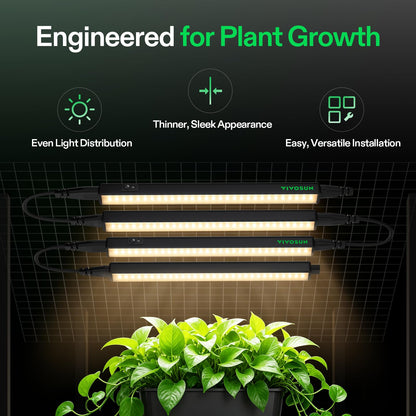 VIVOSUN T5 Grow Lights, Length, Color and Pack Options