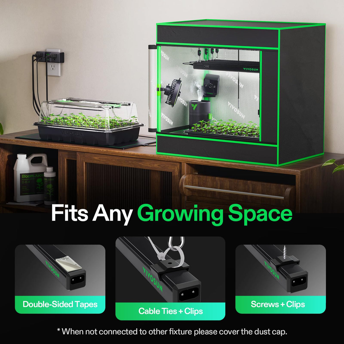VIVOSUN T5 Grow Lights, Length, Color and Pack Options