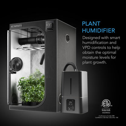 AC Infinity CLOUDFORGE Plant Humidifiers, Multiple Capacities