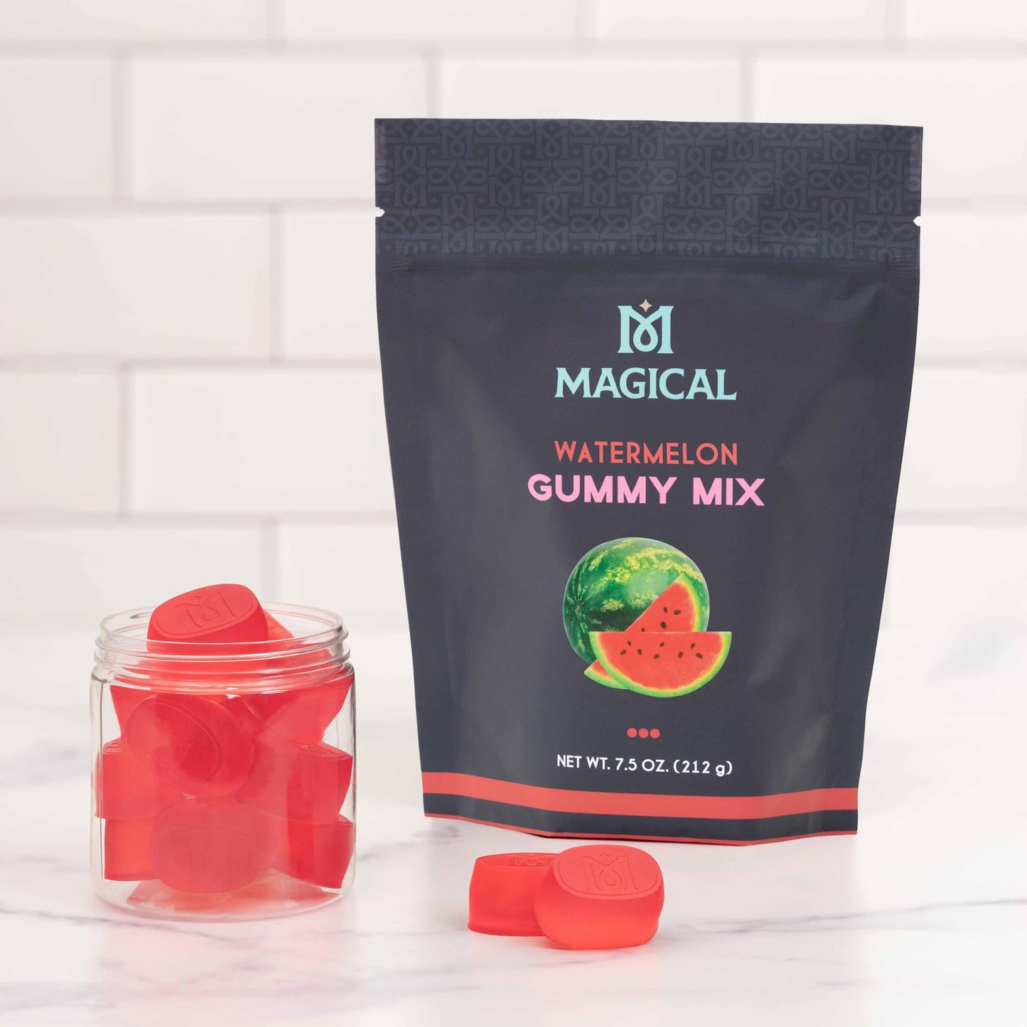 Magical Butter Normal Gummy Mix 4 Pack – Watermelon & Orange – Easy, Warm-Water Candy Mix for Homemade Gummies