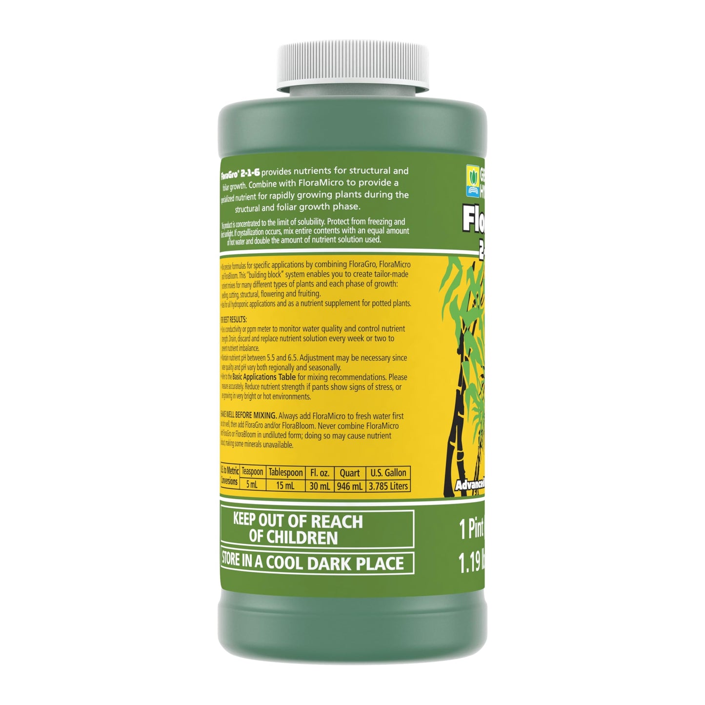 General Hydroponics FloraMicro, 1 Gallon