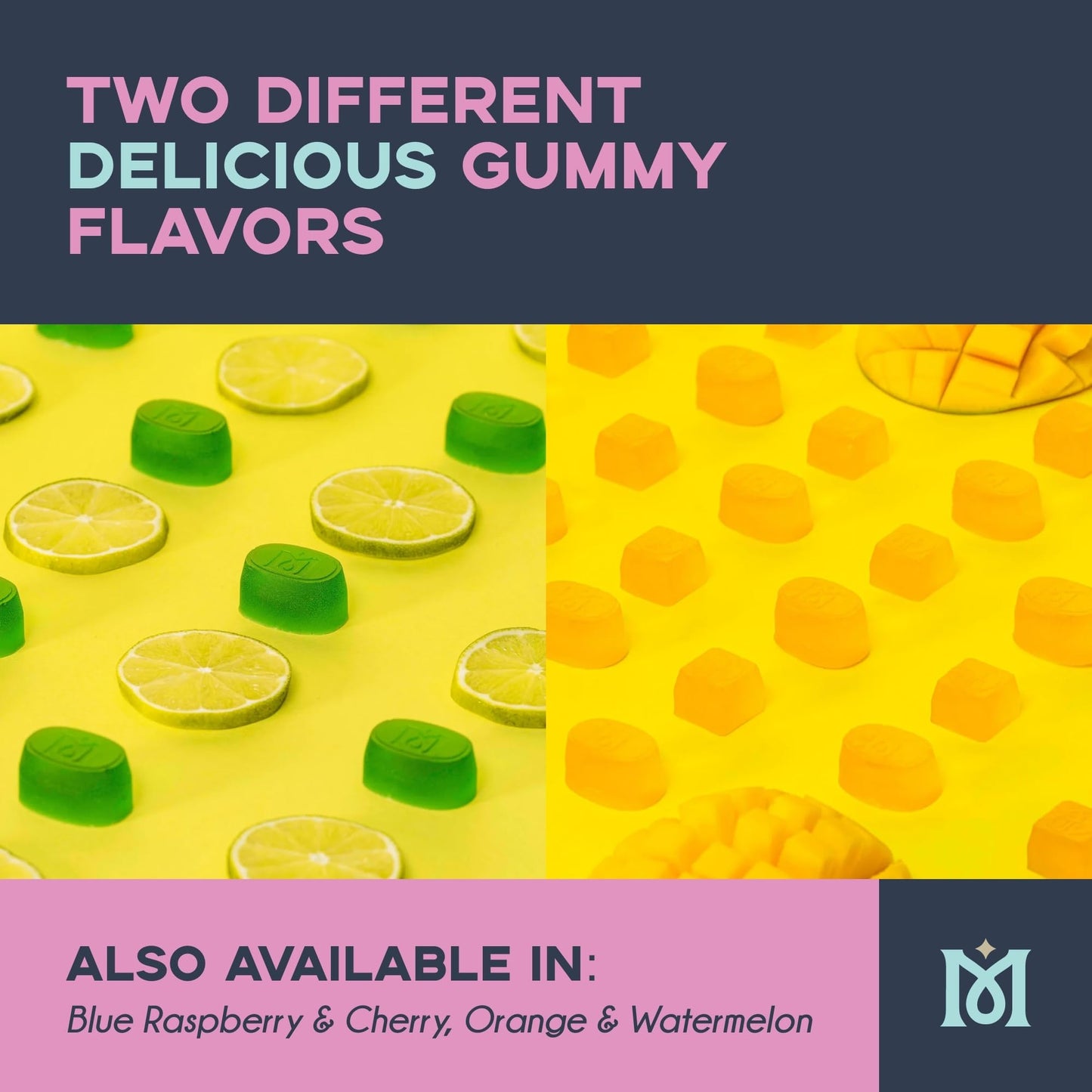 Magical Butter Gummy Mix & Silicone Mold Kit – Mango & Watermelon Normal Mix with 10 mL Gummy Mold – Fruity Gelatin Powder Candy Making Set