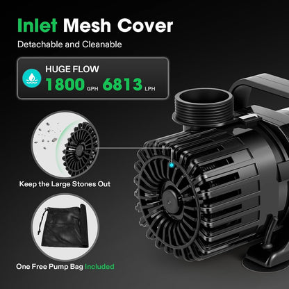 VIVOSUN Submersible Water Pumps, Multiple Flow Options