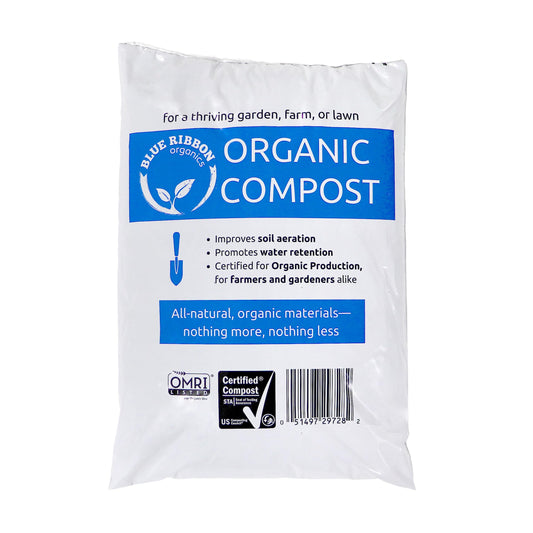 Ribbon Organics OMRI Certified Organic Compost Size: 7.9 Gallons, 32-35 Pounds