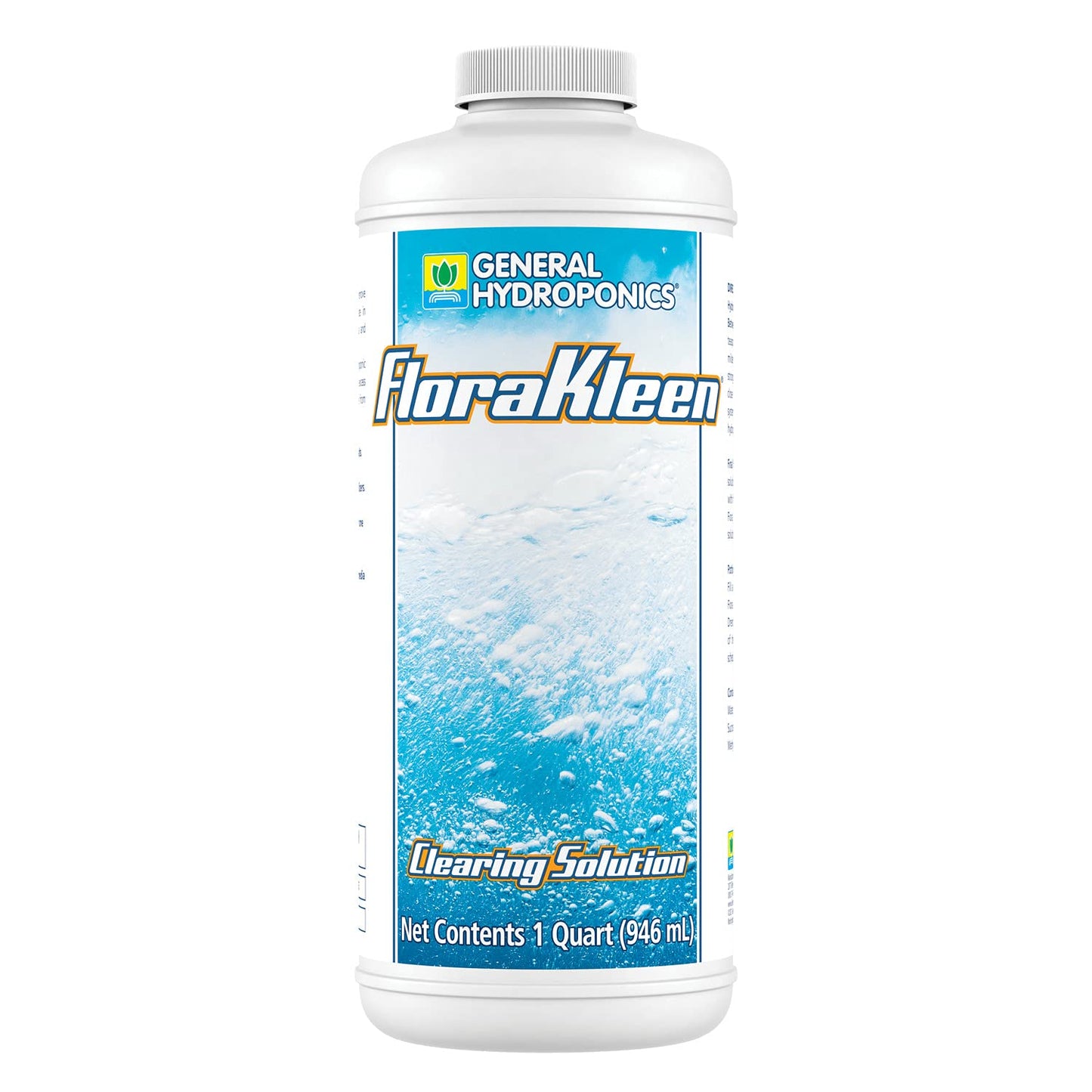 General Hydroponics FloraKleen Clearing Solution, 1-Gallon