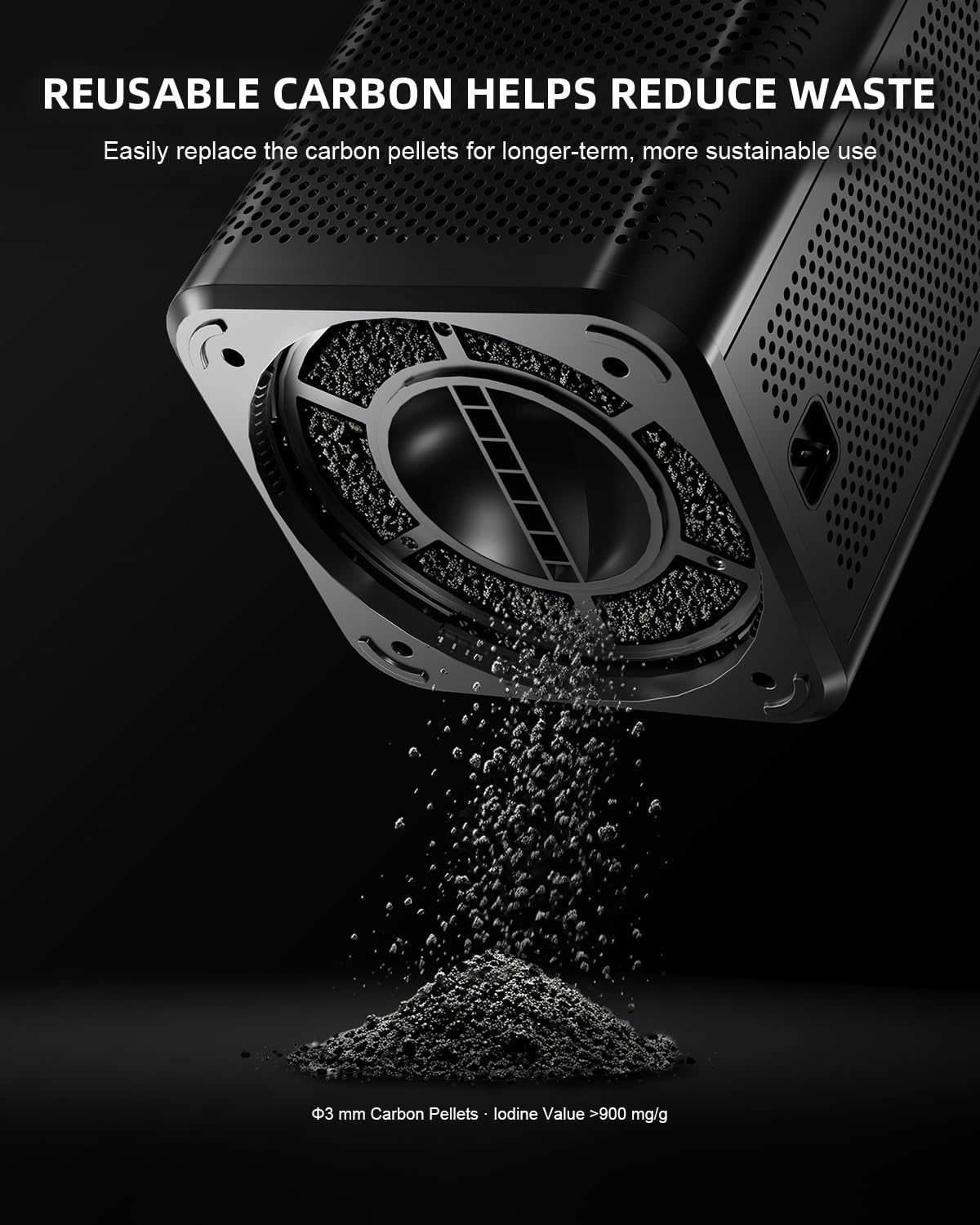 Spider Farmer 6 inch Inline Fan with Carbon Filter, 345 CFM for Grow Tents