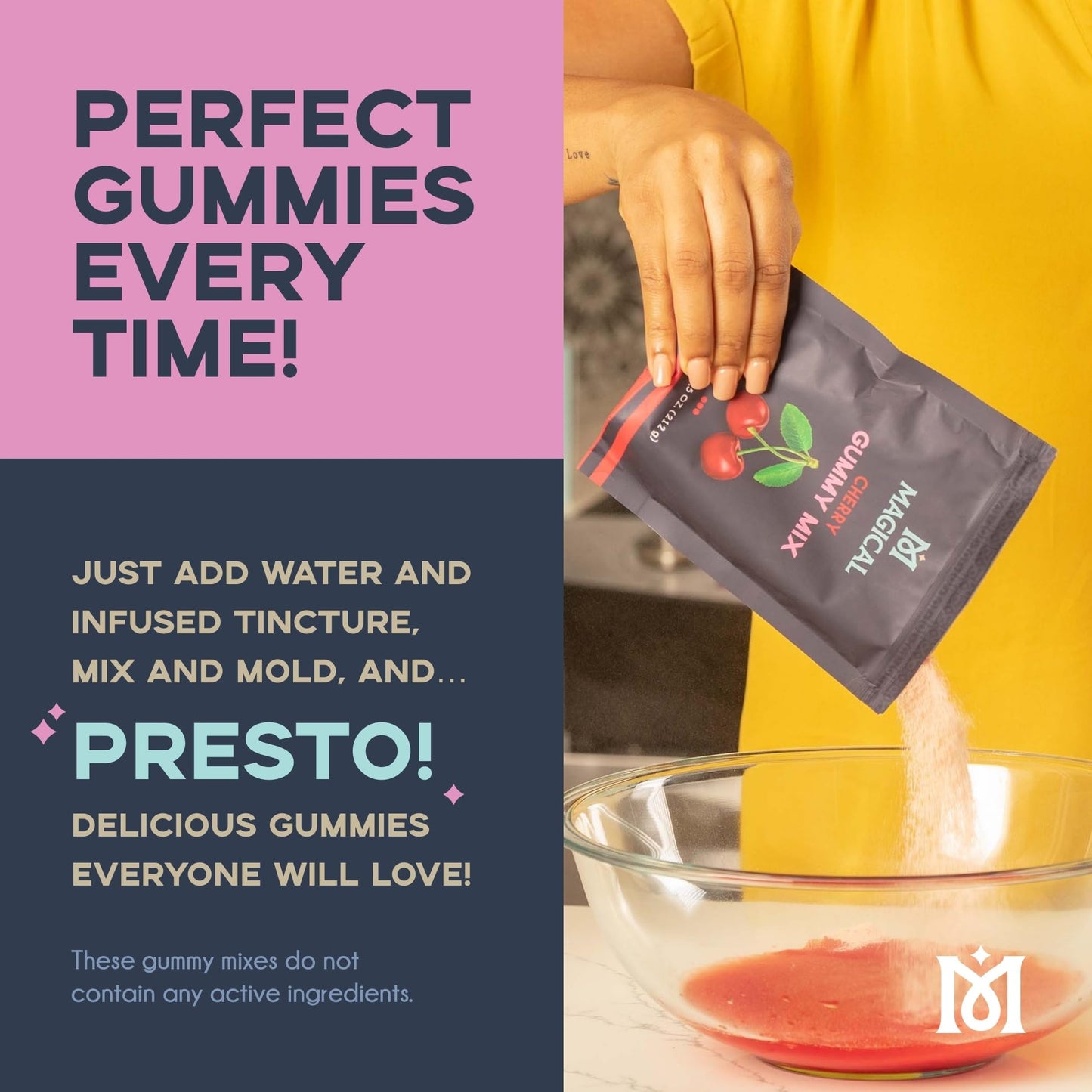 Magical Butter Normal Gummy Mix 4 Pack – Watermelon & Orange – Easy, Warm-Water Candy Mix for Homemade Gummies