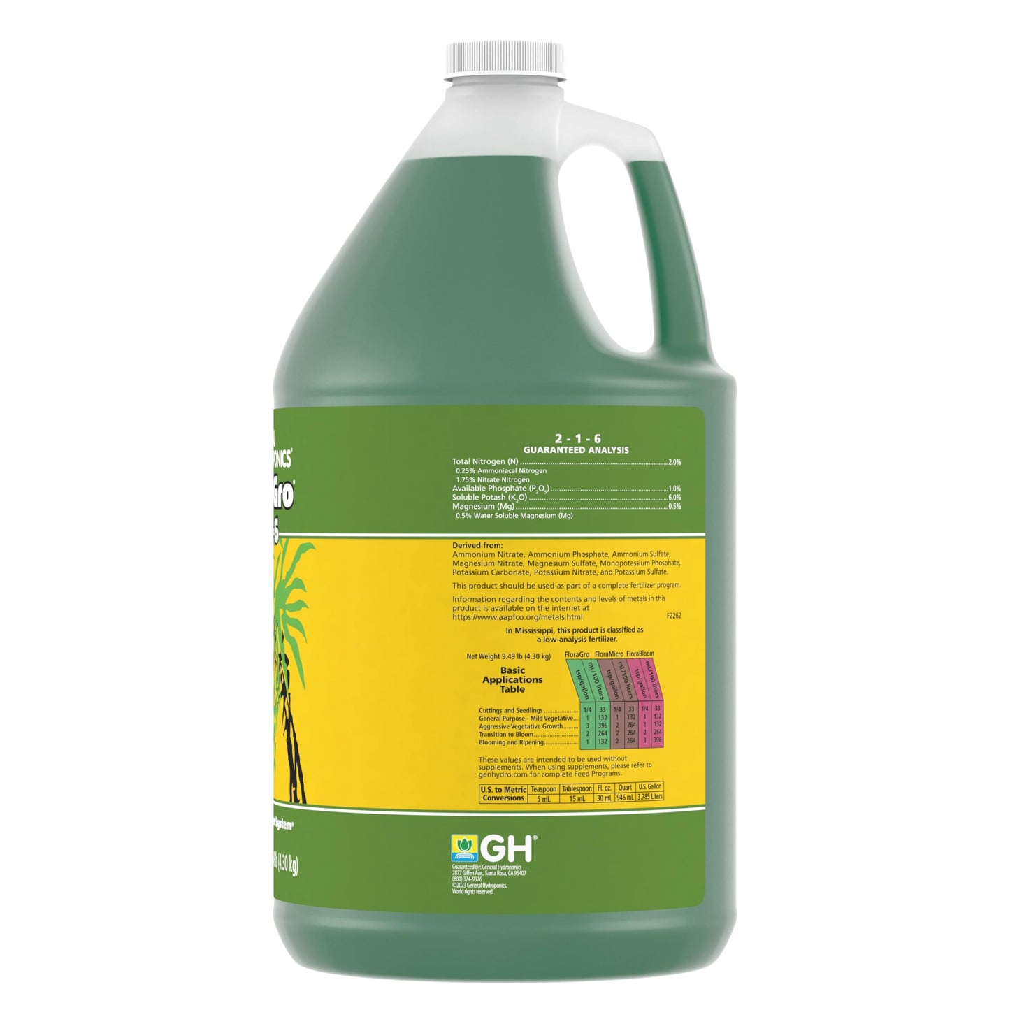 General Hydroponics FloraMicro, 1 Gallon