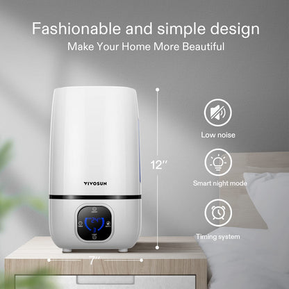 VIVOSUN Mist Humidifiers, Model and Capacity Options