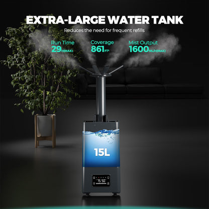 MARS HYDRO Plant Humidifiers, Multiple Capacities
