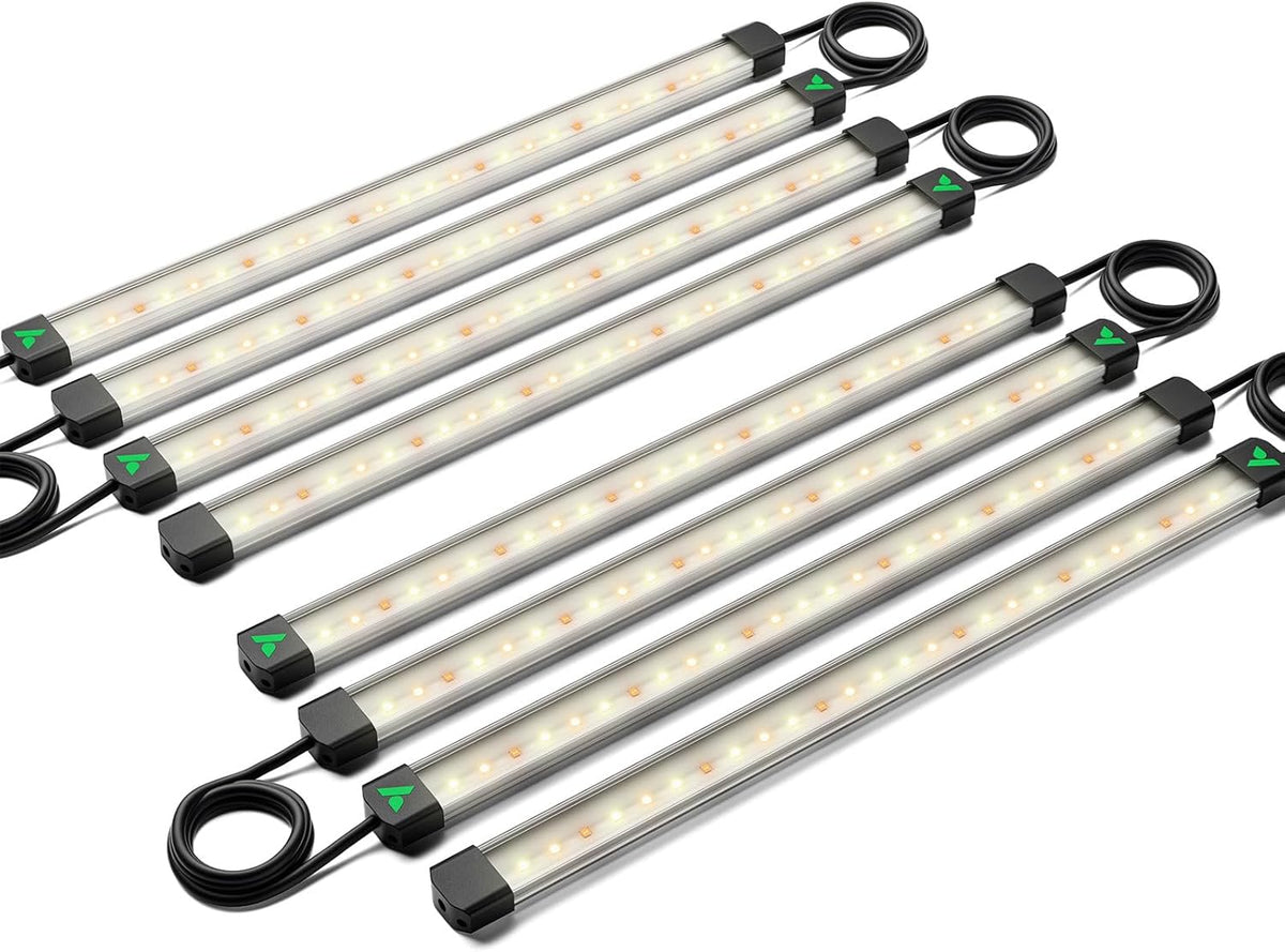 VIVOSUN LumaRay LED Grow Light Bars 16”(8-Bar) Full Spectrum Side Lighting