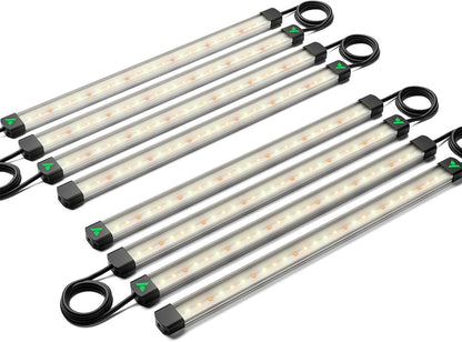 VIVOSUN LumaRay LED Grow Light Bars 16”(8-Bar) Full Spectrum Side Lighting