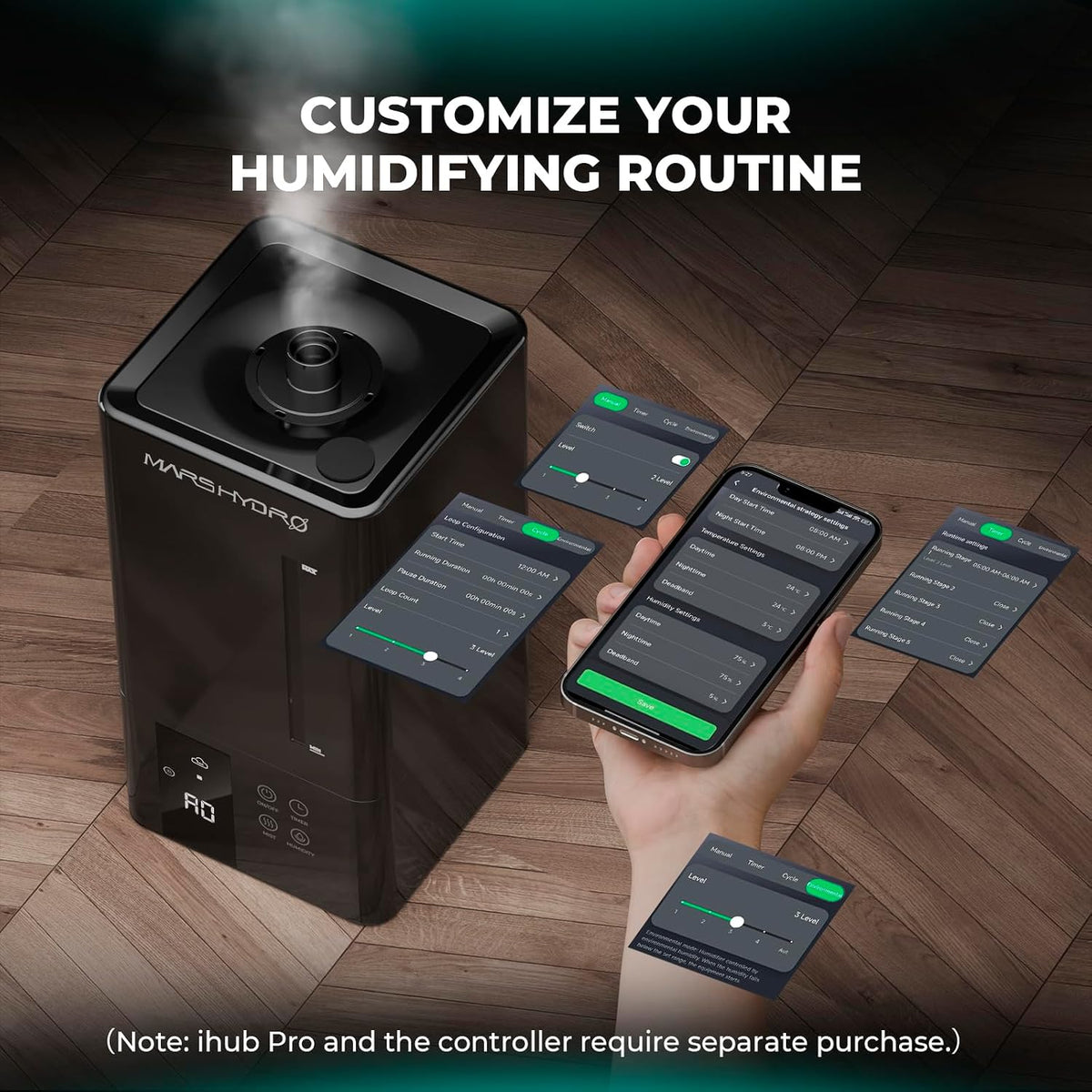 MARS HYDRO Plant Humidifiers, Multiple Capacities