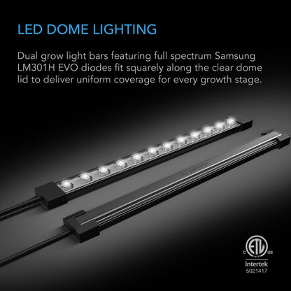 AC Infinity Humidity Domes and Propagation Kit Options