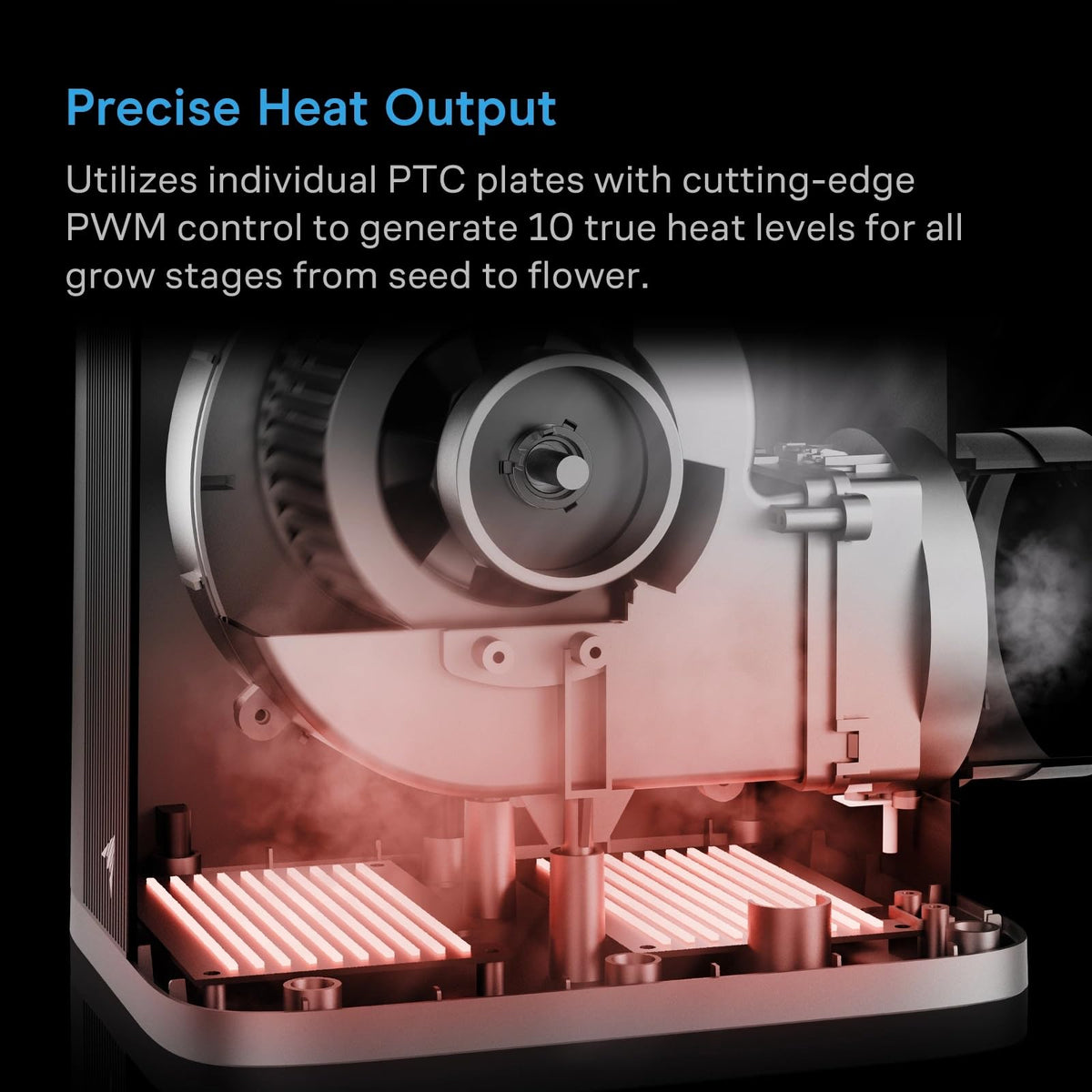 AC Infinity THERMOFORGE Heaters and Hose Accessory Options