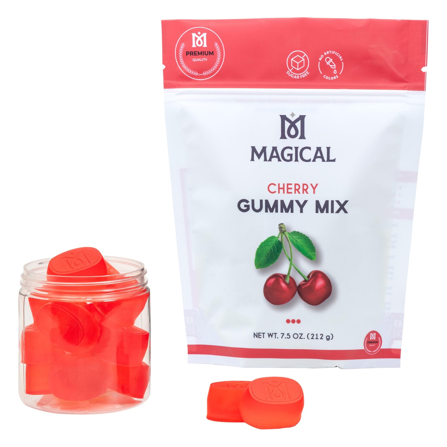 Magical Butter Premium Blue Raspberry Gummy Mix – Organic, Sugar-Free Gelatin Powder for Homemade Gummies – Easy-to-Use Candy Making Mix