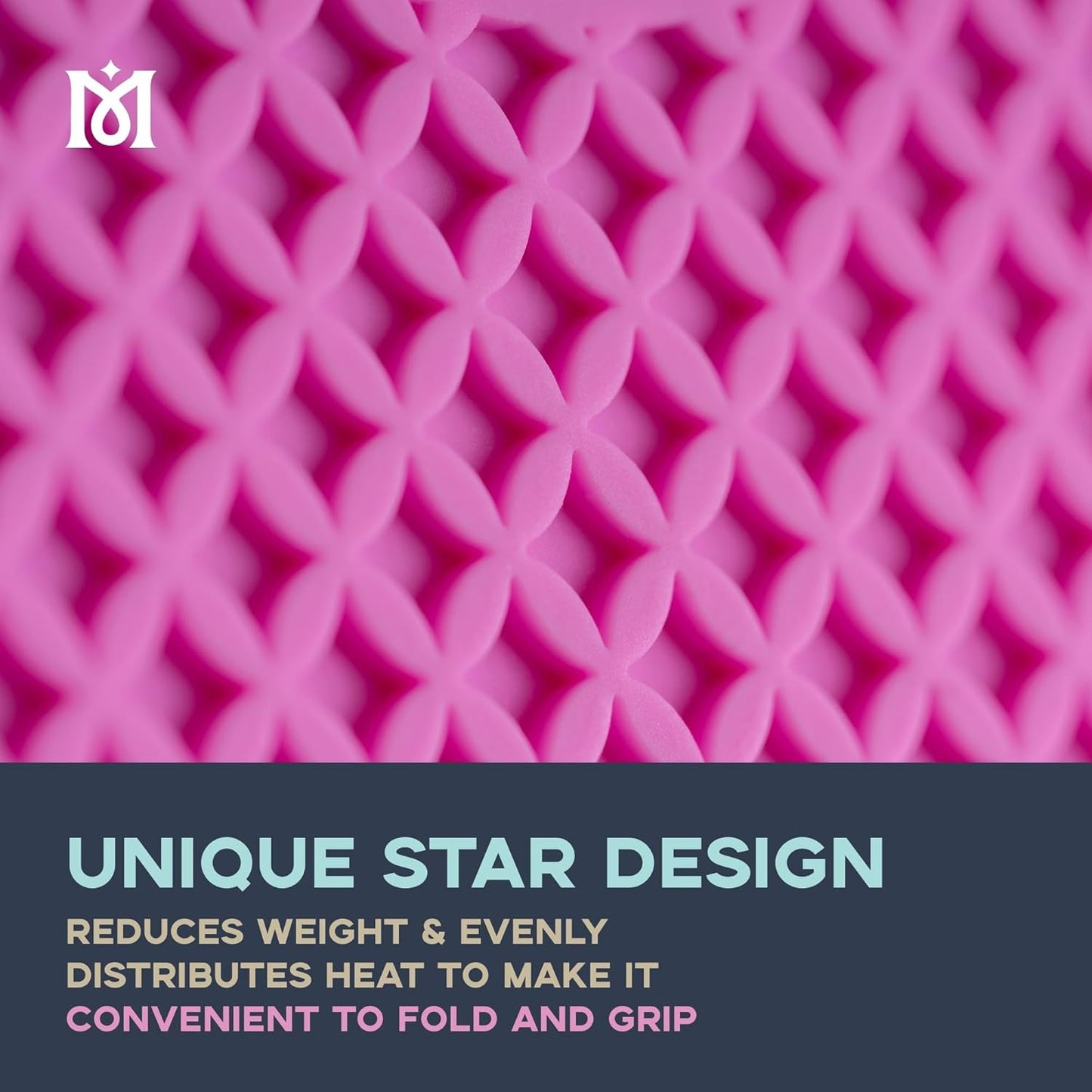 Magical Butter Magical Trivet Mats - Durable Silicone Mats for Carrying Trays, Molds & More - Easy-to-Clean & Dishwasher Safe Silicone Mats - Versatile for Drying Mats, Potholders & More (Pack of 3)