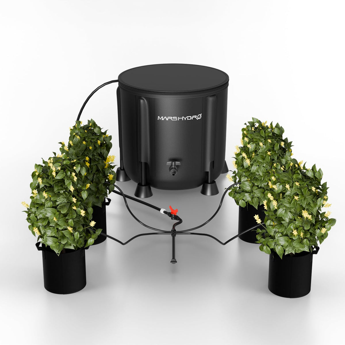 MARS HYDRO Auto Drip Irrigation Kits with 13 Gallon Foldable Bucket