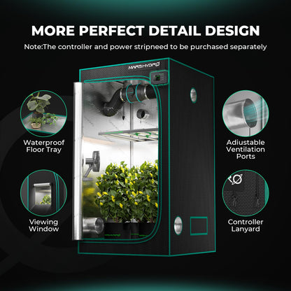 MARS HYDRO Grow Tents, Multiple Sizes