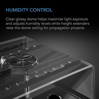 AC Infinity Humidity Domes and Propagation Kit Options