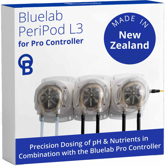 Bluelab PERIPODM4 Peripod M4 for Pro Controller, Dosing for pH and Nutrient (TDS), 4 Pumps with Accessories (Pro Controller Sold Separately), Tool for Hydroponic System and Indoor Plant Grow