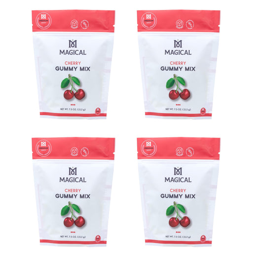 Magical Butter Premium Blue Raspberry Gummy Mix – Organic, Sugar-Free Gelatin Powder for Homemade Gummies – Easy-to-Use Candy Making Mix