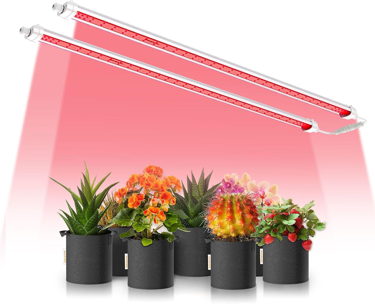 Spider Farmer LED Plant Grow Light GlowR80, 3.2ft Deep Red Supplemental Lighting Bar for Indoor Plants