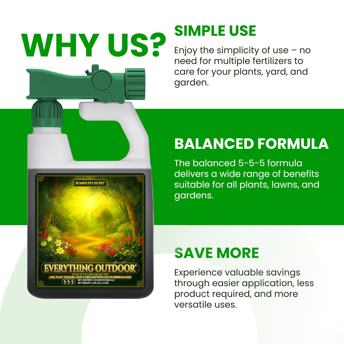 Humboldts Secret Everything Outdoor Plant Fertilizer