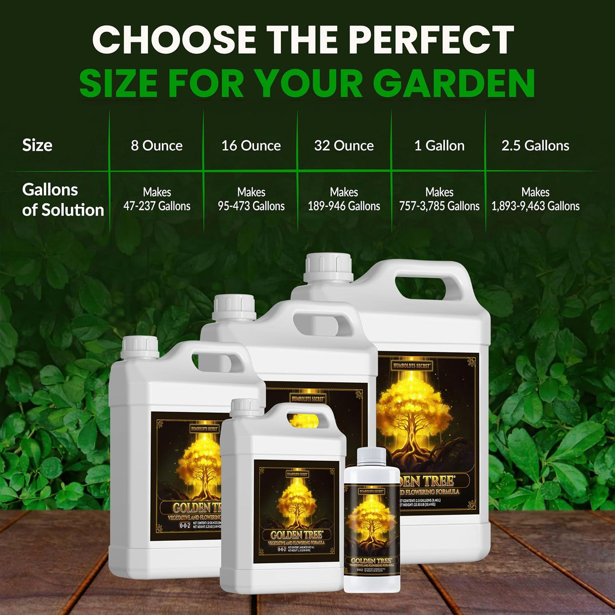 Humboldts Secret Golden Tree Plant Food