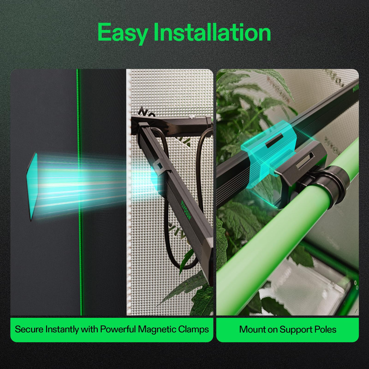 VIVOSUN LumaRay Side Lighting Bar Sets, Pack Options