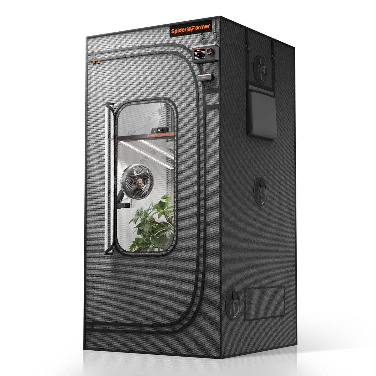 Spider Farmer Mater Series 4.6x2.3 Grow Tent 55"x28"x80" for Indoor Growing