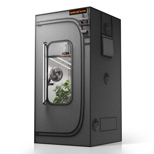 Spider Farmer Mater Series 4.6x2.3 Grow Tent 55"x28"x80" for Indoor Growing
