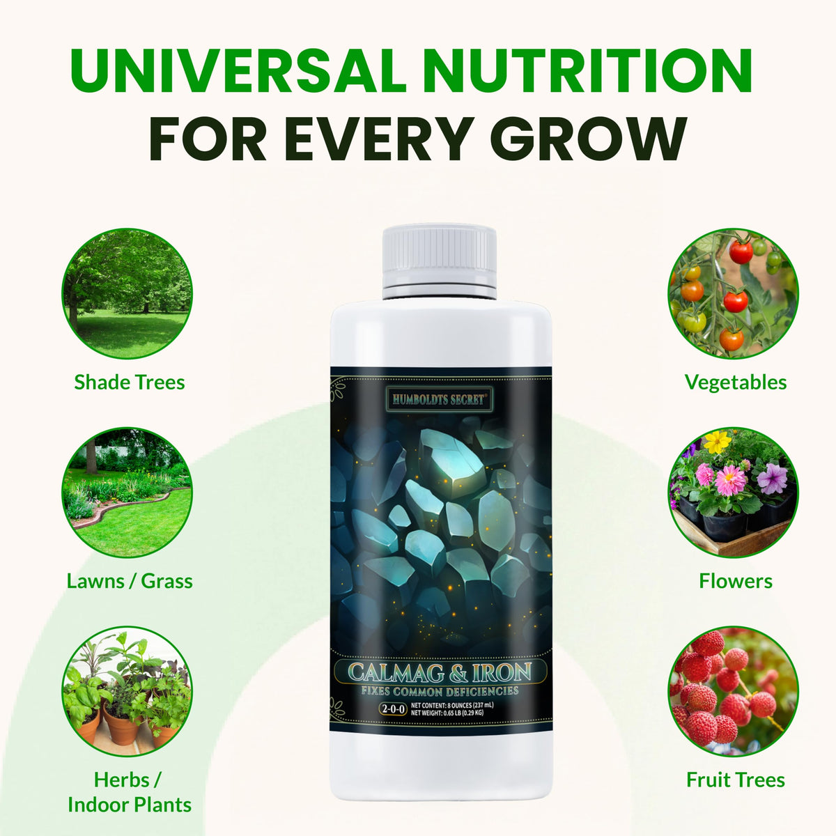 Humboldts Secret CalMag and Iron Plant Supplement