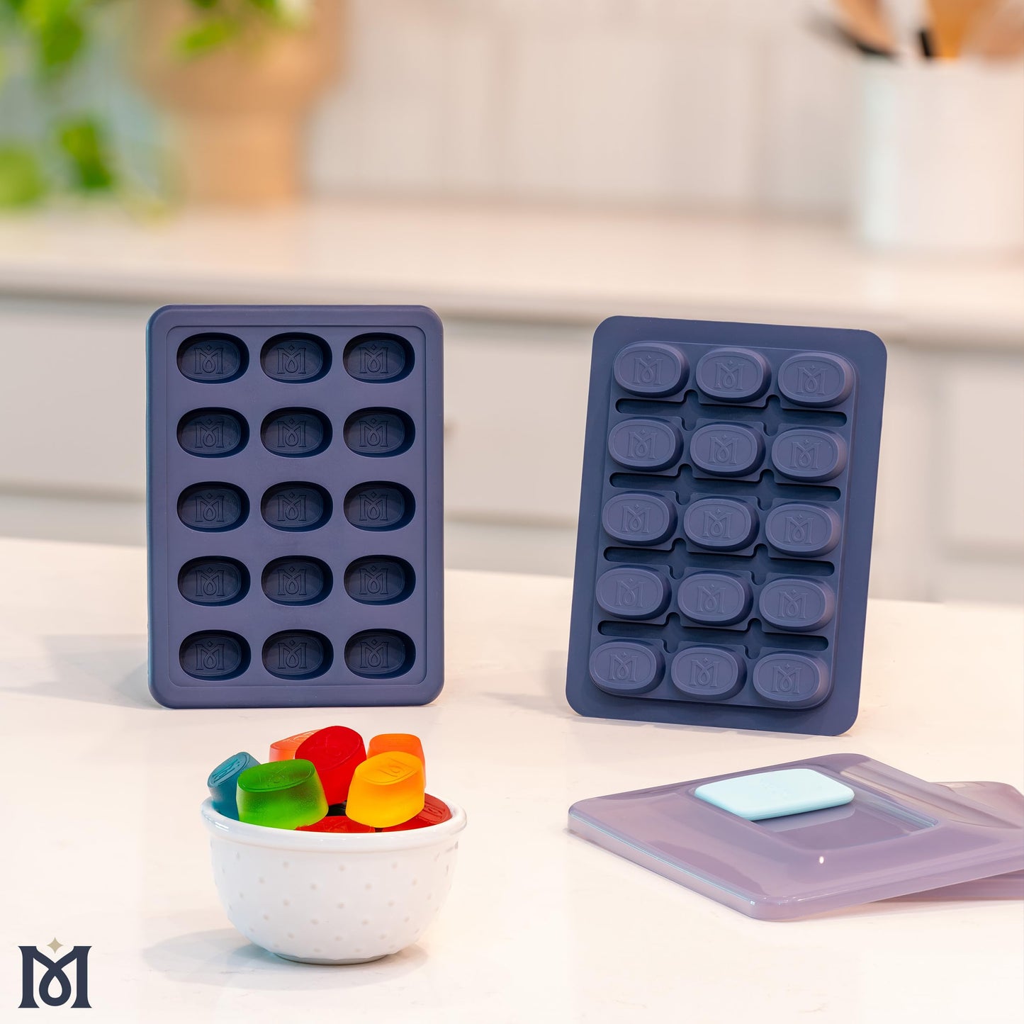 Magical Butter Gummy Kit – Quick, No-Stick Gummy Maker with Flavored Mixes & Silicone Mold – Easy Candy Making for Families & Parties