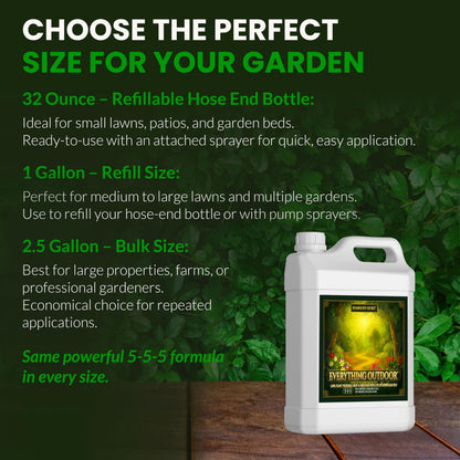 Humboldts Secret Everything Outdoor Plant Fertilizer