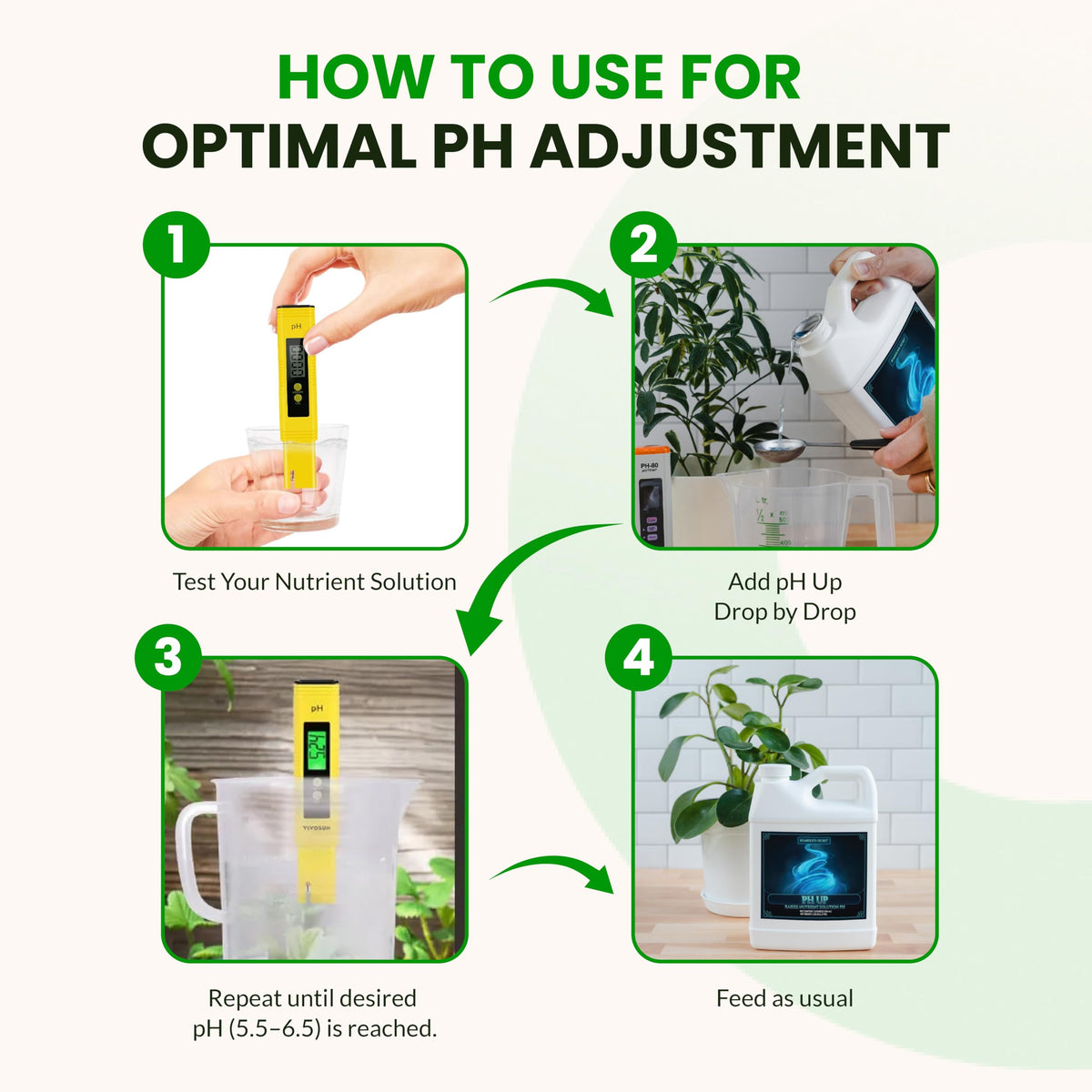 Humboldts Secret pH Up Liquid Adjuster