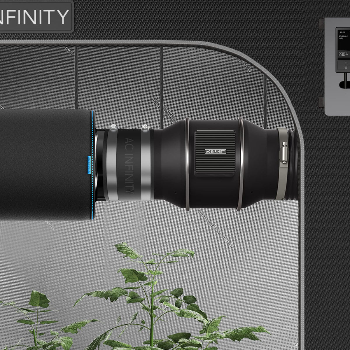 AC Infinity Duct Couplers and Noise Reduction Clamps