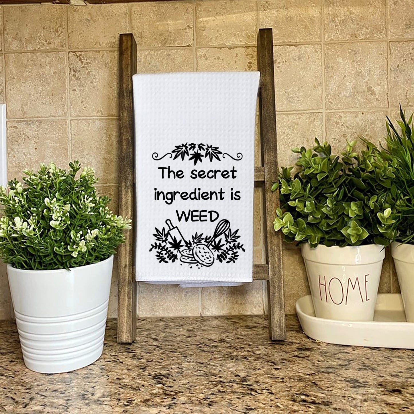 The Secret Ingredient is Weed | Kitchen Towel