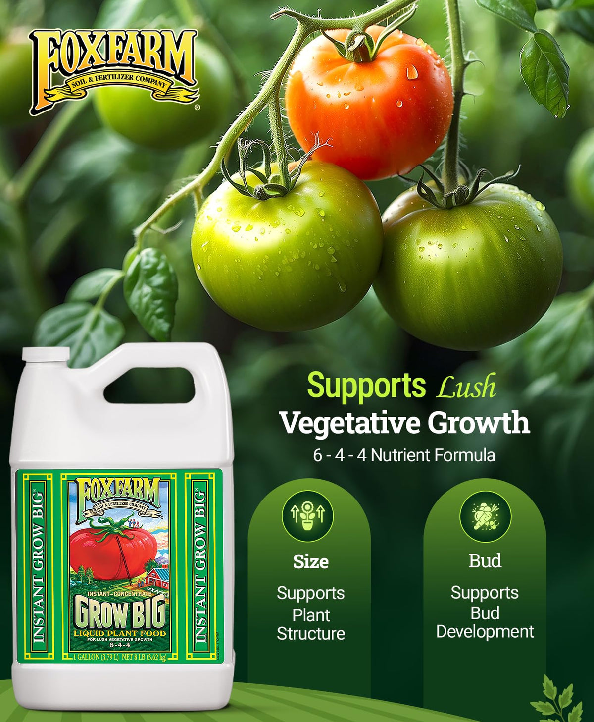 FoxFarm Grow Big Liquid Plant Food